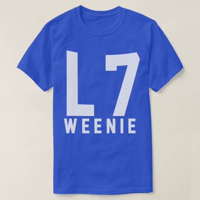 Camiseta L7 Weenie (Diseño del anverso)