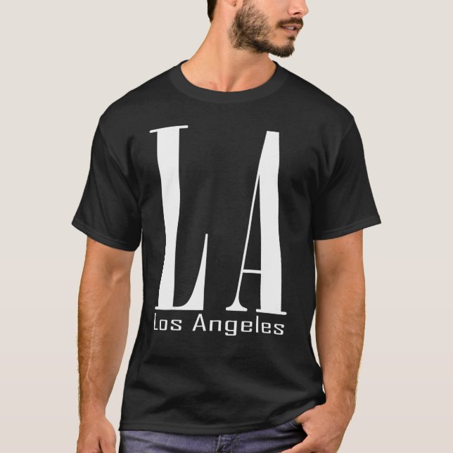 Camiseta ¡L. A. Los Ángeles! California West Coas (Anverso)