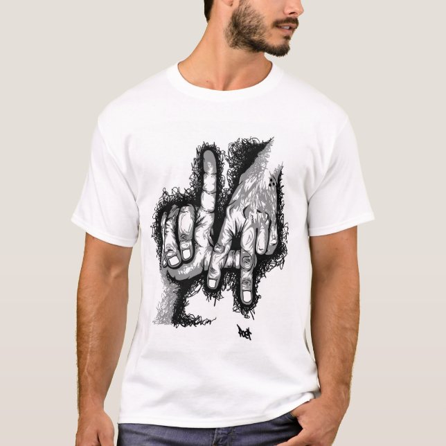 Camiseta L.A. Manos (Anverso)