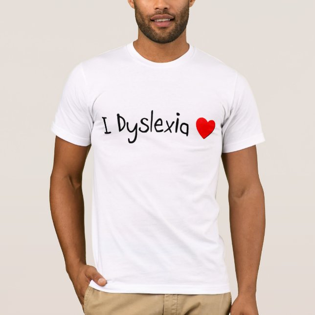 Camiseta l amor de la dislexia (Anverso)