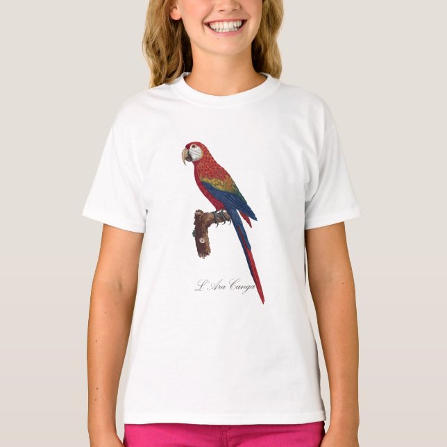 Camiseta L' Ara Macao / Scarlet Macaw (Anverso)
