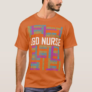 Camiseta L D Nurse Words