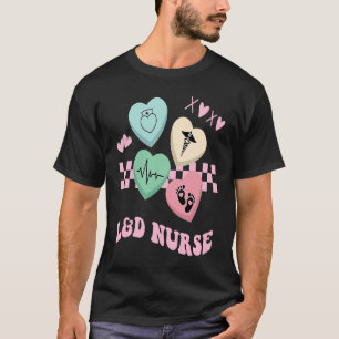Camiseta L&D Nursi El día de San Valentín de enfermería de 
