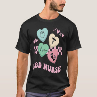 Camiseta L&D Nursi El día de San Valentín de enfermería de 