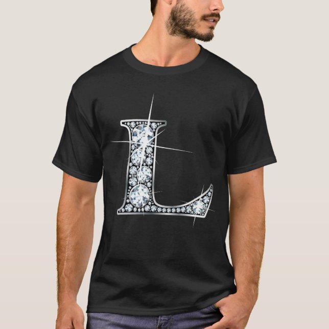Camiseta "L" Diamond Bling T-Shirt (Anverso)