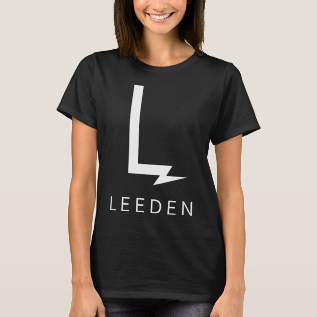 Camiseta L E E D E N - oficial (blanco) (Anverso)
