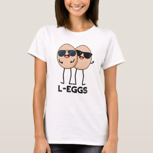 Camiseta L-egg Funny Egg Pun
