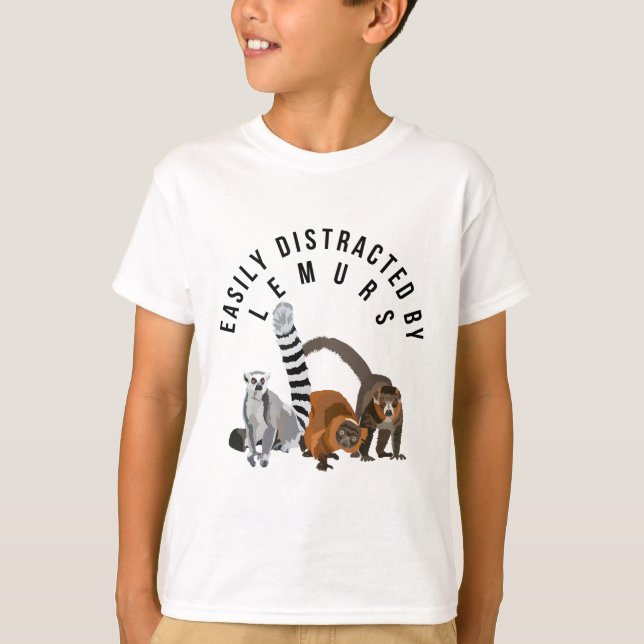 Camiseta L es para Lemur (Anverso)