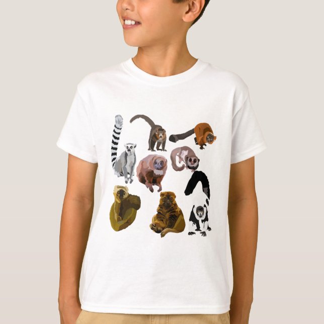 Camiseta L es para Lemur (Anverso)
