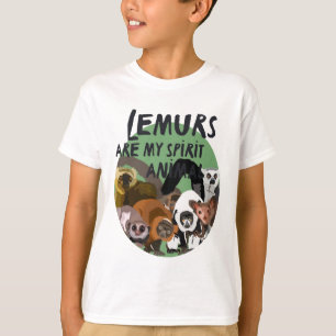 Camiseta L es para Lemur