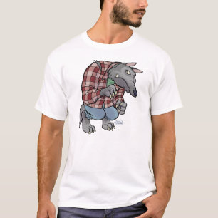 Camiseta l está para el licántropo
