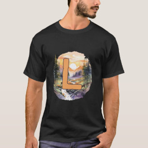 Camiseta L Gran Bosque Letras Trekking Senderismo Salvaje