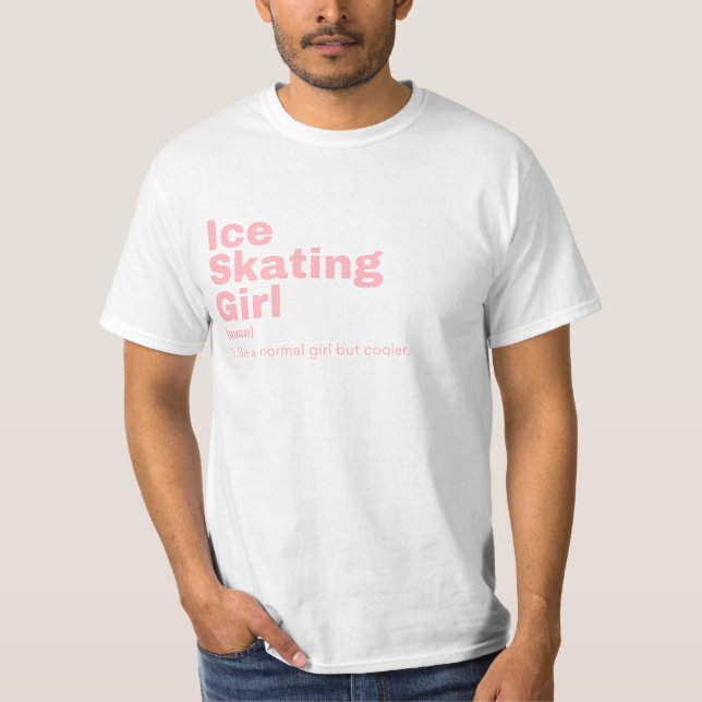 Camiseta l - Ice Skating (Anverso)
