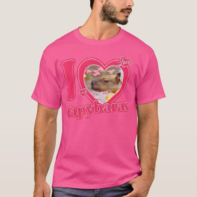 Camiseta L Love Capybara (Anverso)