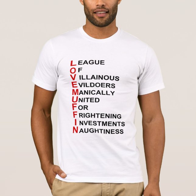 CAMISETA L.O.V.E.M.U.F.F.I.N. (Anverso)