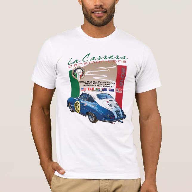 Camiseta La 2016 Carrera Panamericana Series-356 que (Anverso)