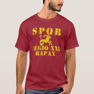 Camiseta La 21ra legión depredadora de 21 Augustus -