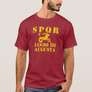 Camiseta La 3ro legión de 03 Augustus - Capricornio romano