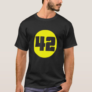 Camiseta La 42 respuesta a la vida el universo y todo