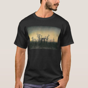 Camiseta La abadía en la madera de roble