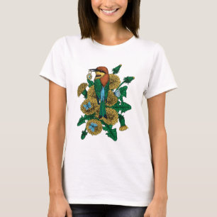 Camiseta La abeja come con el colgante dorado