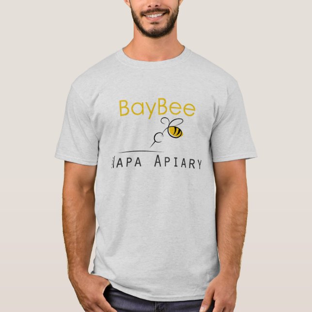 Camiseta La abeja ocupada no tiene ningún tiempo para el (Anverso)