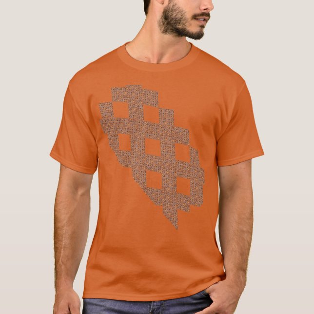 Camiseta La abertura de la mente a observar (Anverso)