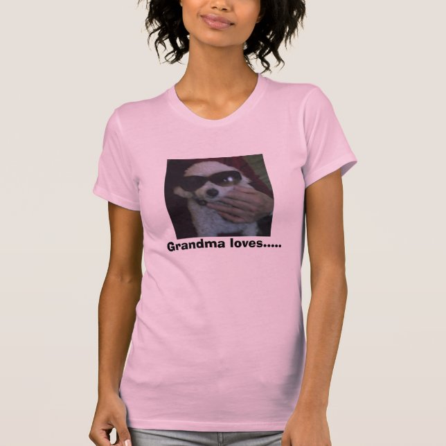 Camiseta La abuela ama ..... (Anverso)