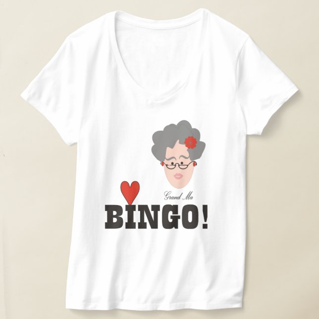 Camiseta La abuela ama a BINGO (Distribución )
