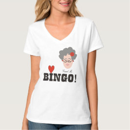 Camiseta La abuela ama a BINGO