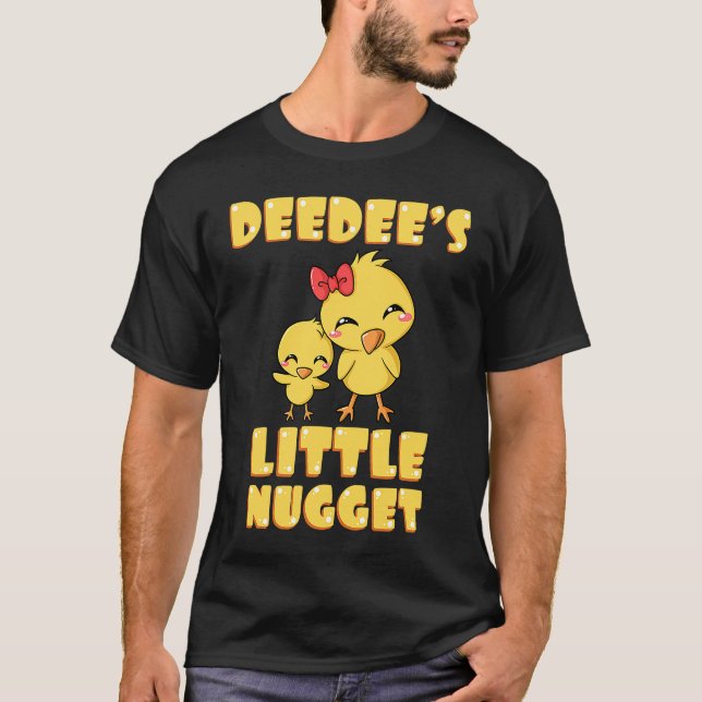 Camiseta La abuela amante de los pollitos desnugget de Deed (Anverso)