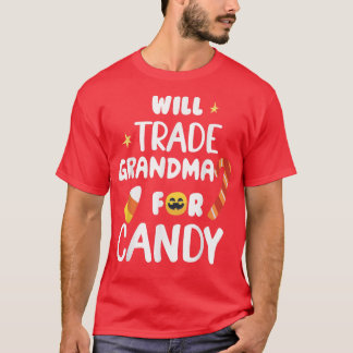 Camiseta ¿La Abuela Comercial Por El Candy Funny Hallow