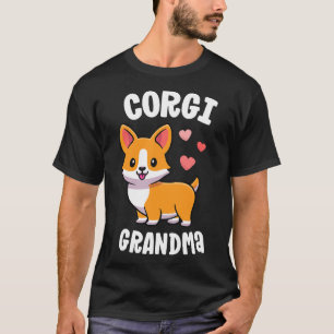 Camiseta La abuela Corgi que amo a mi perro Corgi Mama 1270