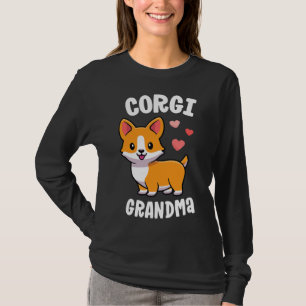 Camiseta La abuela Corgi que amo a mi perro Corgi Mama 1270