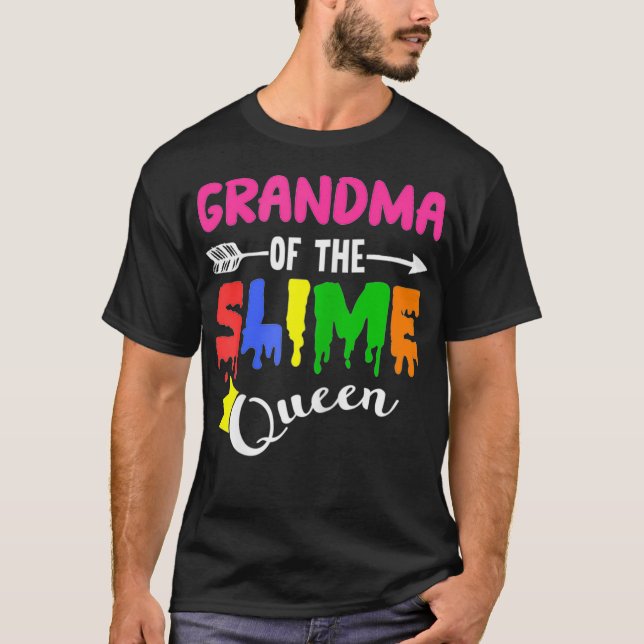 Camiseta La Abuela De La Familia De Moda Reina (Anverso)