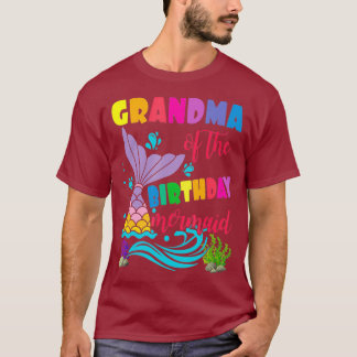 Camiseta La Abuela De La Familia Que Coincide Con La Sirena