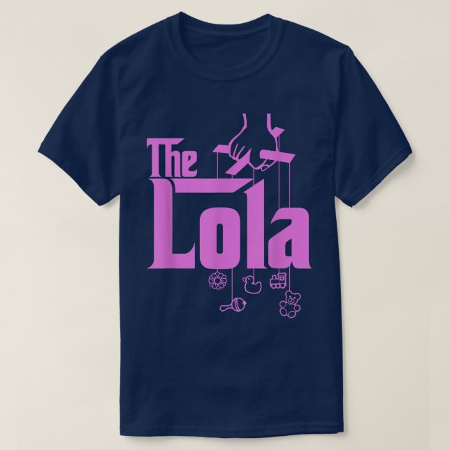 Camiseta La abuela de las Filipinas Lola Baby Hang Toy (Diseño del anverso)