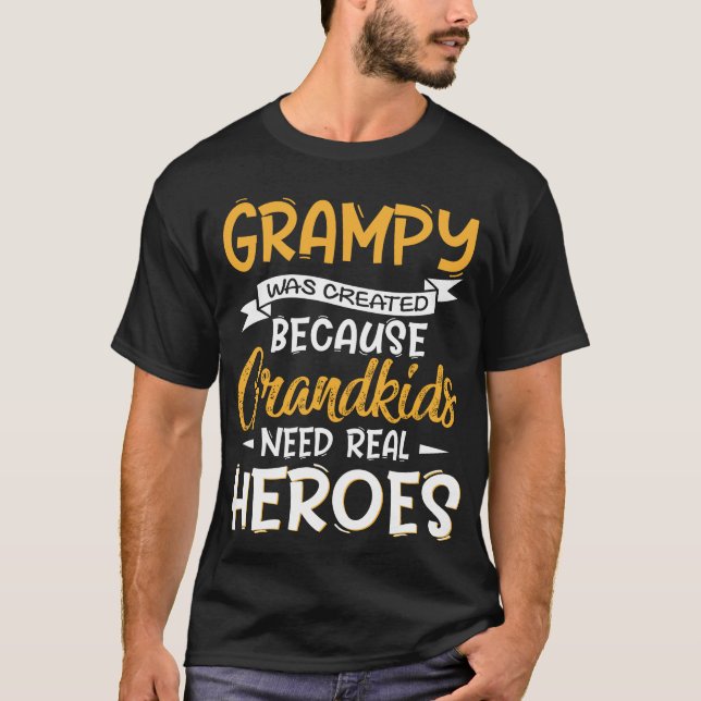 Camiseta La abuela del Día del Padre fue creada graciosamen (Anverso)
