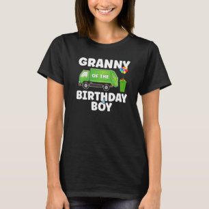 Camiseta La Abuela Del Reciclaje Del Tema De La Basura Del