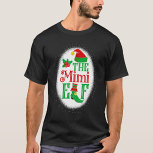 Camiseta La abuela Elf de los Navidades de familia Mimi Elf