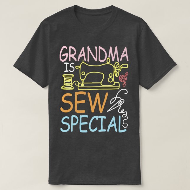 Camiseta La abuela es nueva especial (Diseño del anverso)