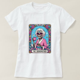 Camiseta La abuela Funny Skeleton Tarot