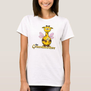 Camiseta La abuela Giraffe Fairy GodMom