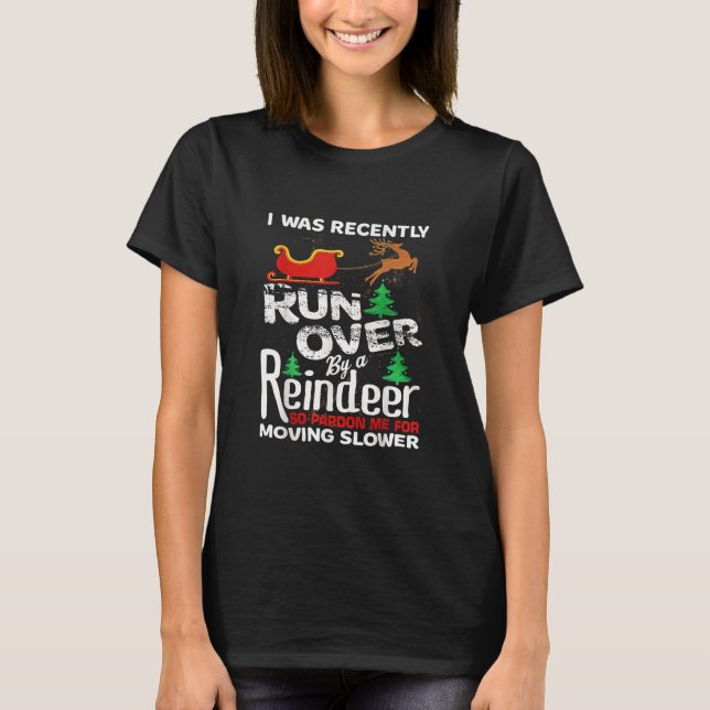 Camiseta La Abuela Ha Sido atropellada Por Un Reno (Anverso)