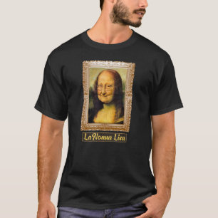 Camiseta La abuela Lisa Quadro Leonardo