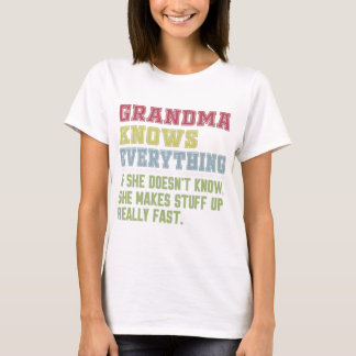 Camiseta La abuela lo sabe todo