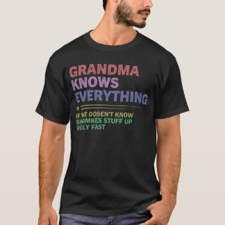 Camiseta La abuela lo sabe todo