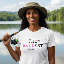 Camiseta La Abuela Más Carreteadora de Peces Rosa