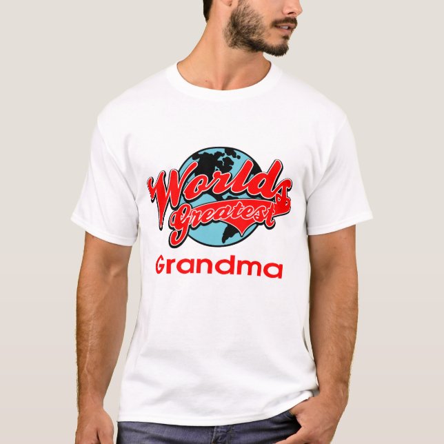 Camiseta La abuela más grande del mundo (Anverso)