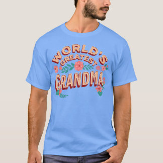 Camiseta La abuela más grande del mundo, la abuela Grand